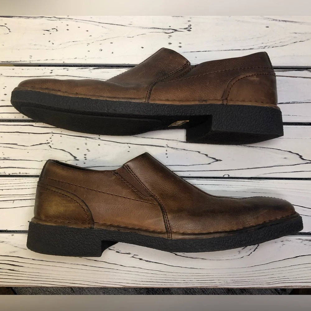 RJ Colt Finnley Distressed Leather Slip On Loafer Mens Size 10M - Picture 6 of 15